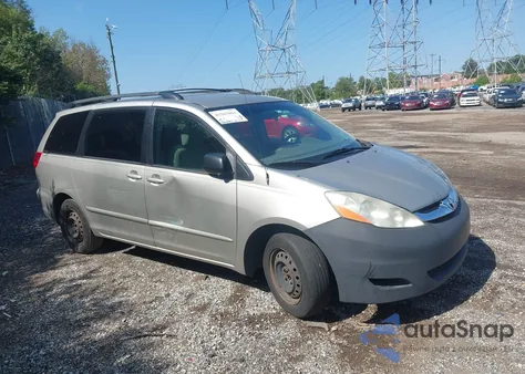 2008 Toyota Sienna Le из США, поврежденный, VIN 5TDZK23C68S208315